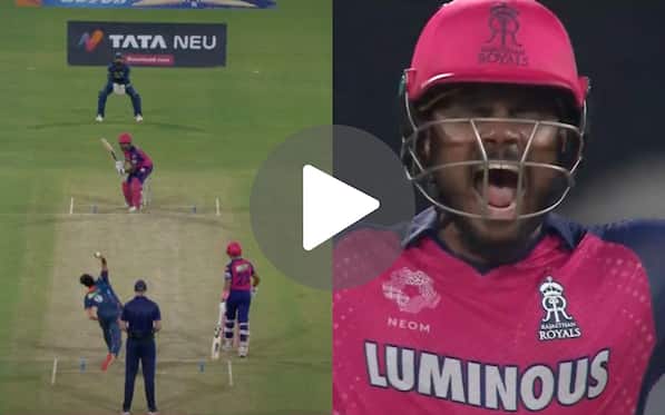 [Watch] Samson 'Roars Like Hungry Tiger' After Doing A Dhoni With A Match-Winning Six
